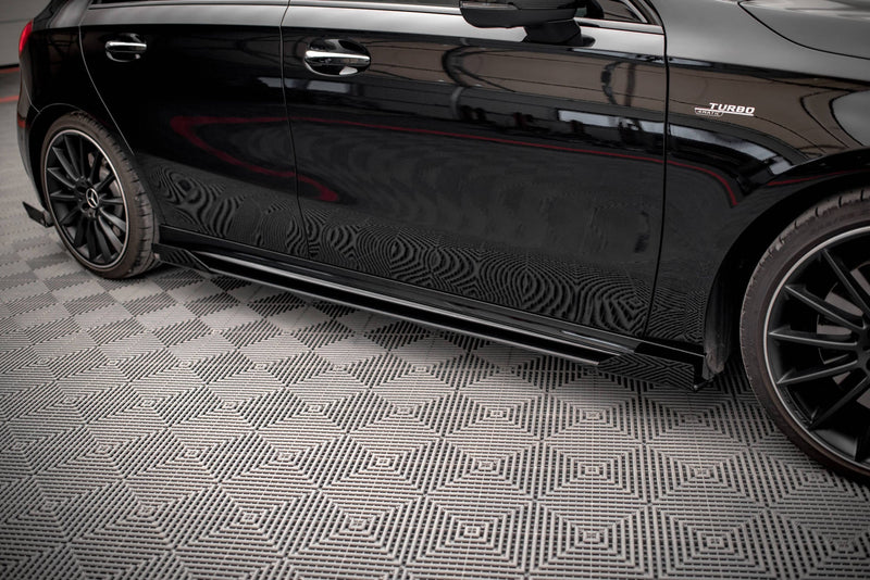 Maxton sideskørter til Mercedes A35 AMG / AMG-Line Aero Pack W177 – billede 3 af 6