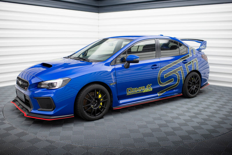 Maxton sideskørter til Subaru WRX STI – blank sort – billede 2 af 5