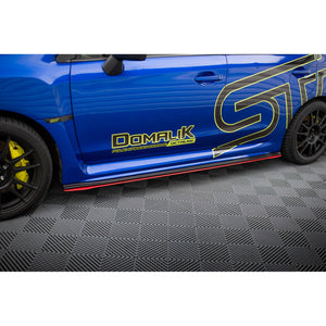 Maxton sideskørter til Subaru WRX STI – blank sort – billede 1 af 5
