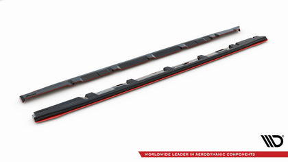Maxton sideskørter til Subaru WRX STI – blank sort – billede 4 af 5