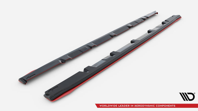 Maxton sideskørter til Subaru WRX STI – blank sort – billede 5 af 5