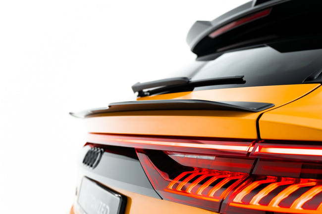 Maxton Spoiler Extension V.2 Audi Q8 S-Line - Gloss Black – billede 2 af 6