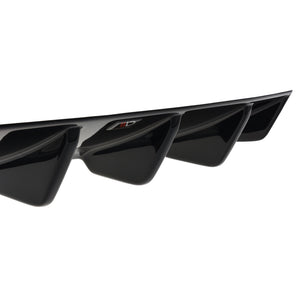 Maxton rear valance til Audi RS3 8V Facelift Sedan – blank sort – billede 4 af 4