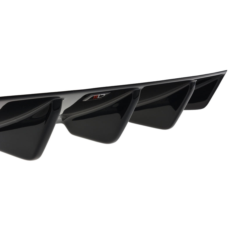 Maxton rear valance til Audi RS3 8V Facelift Sedan – blank sort – billede 4 af 4