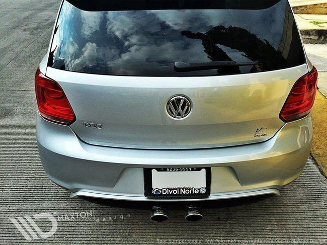 Maxton rear valance til Volkswagen Polo GTI Mk5 – billede 2 af 5