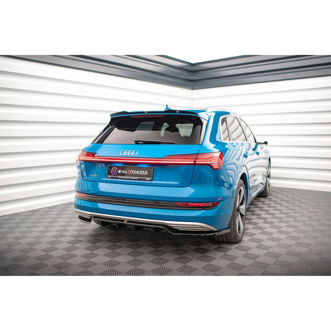 Maxton spoiler cap til Audi e-tron – blank sort – billede 1 af 5
