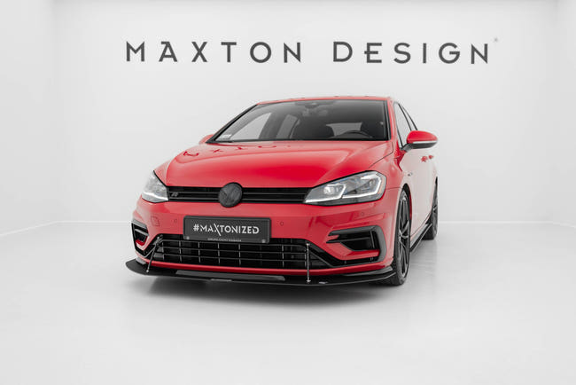 Maxton frontsplitter til Volkswagen Golf Mk7 R / R-Line Facelift – billede 1 af 6