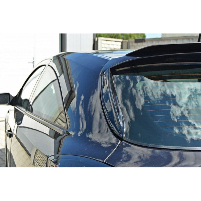 Maxton spoiler til Opel Astra H (FOR OPC / VXR) – blank sort – billede 1 af 4