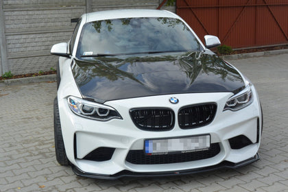 Maxton frontsplitter til BMW M2 (F87) Coupé – blank sort – billede 3 af 7