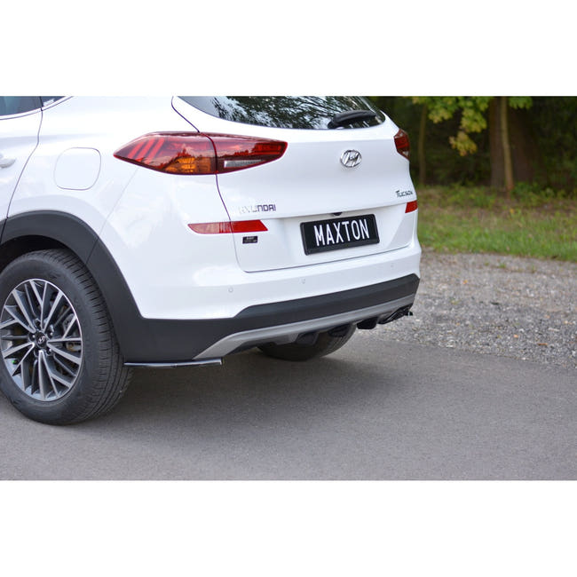 Maxton side splitters til Hyundai Tucson Mk3 Facelift – blank sort – billede 1 af 6