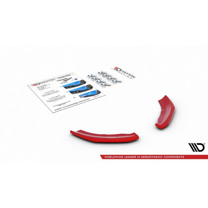 Maxton side splitters til Volkswagen Polo GTI Mk6 – blank sort – billede 4 af 10