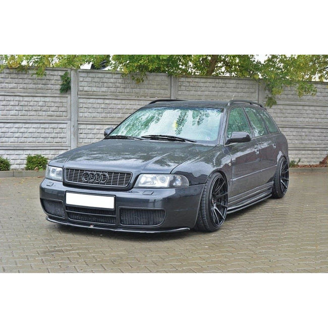 Maxton frontsplitter til Audi S4 B5 – blank sort – billede 1 af 7