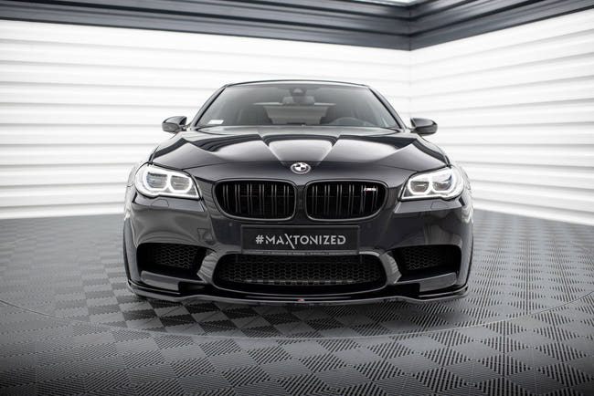 Maxton frontsplitter til BMW M5 F10 – blank sort – billede 2 af 5