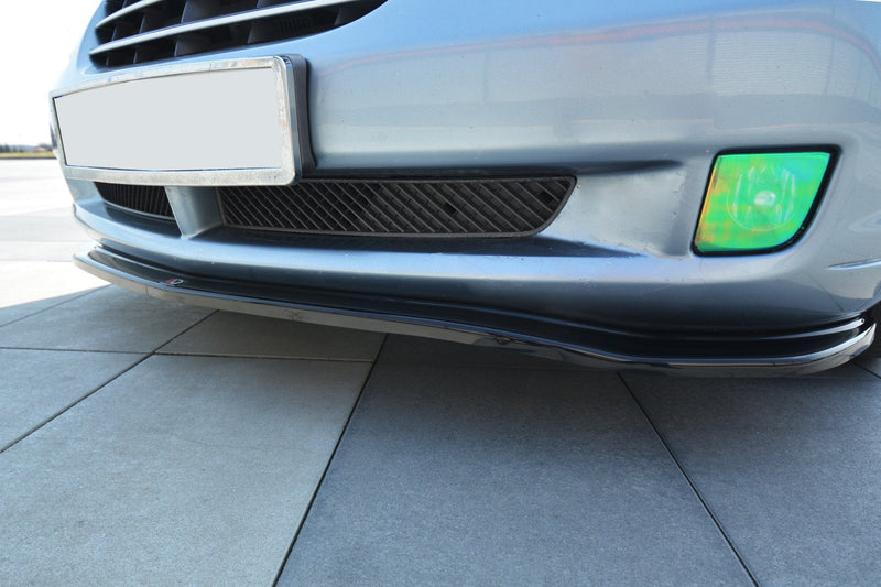 Maxton frontsplitter til Chrysler Crossfire – blank sort – billede 3 af 4