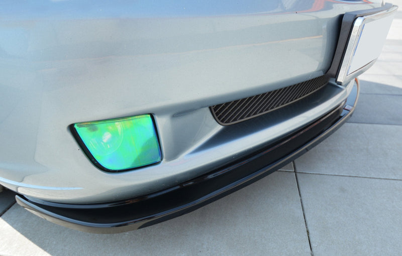 Maxton frontsplitter til Chrysler Crossfire – blank sort – billede 4 af 4