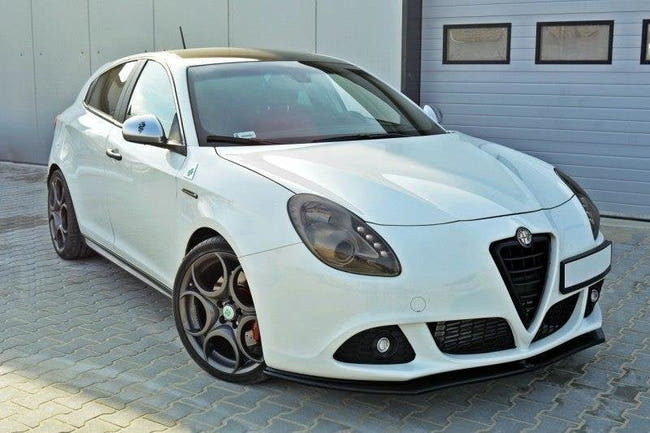 Maxton frontsplitter til Alfa Romeo Giulietta – blank sort – billede 1 af 5