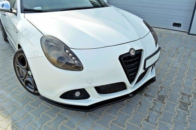 Maxton frontsplitter til Alfa Romeo Giulietta – blank sort – billede 2 af 5