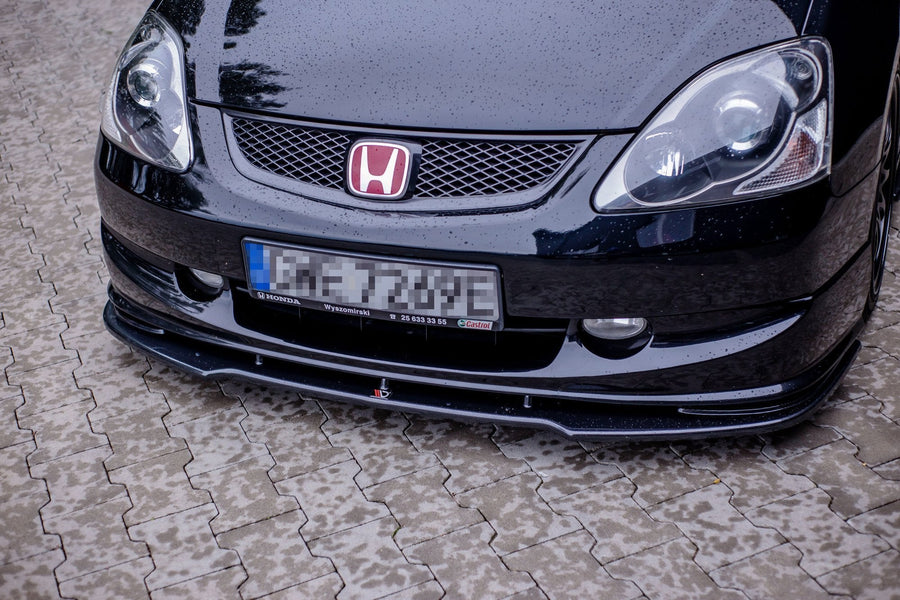 Maxton frontsplitter til Honda Civic EP3 (Mk7) TYPE-R/S Facelift – billede 1 af 4