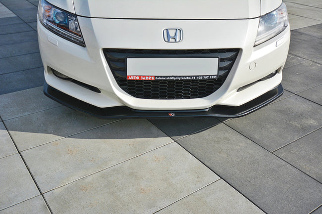 Maxton frontsplitter til Honda CR-Z – blank sort – billede 1 af 4