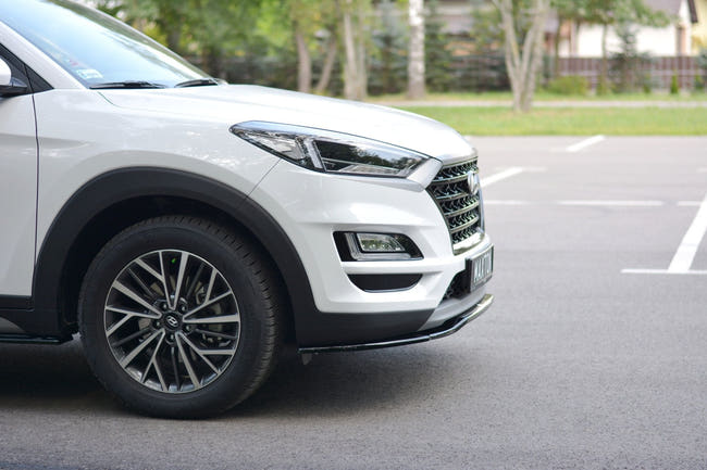 Maxton frontsplitter til Hyundai Tucson Mk3 Facelift – blank sort – billede 2 af 6