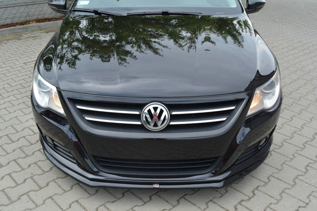 Maxton frontsplitter til Volkswagen Passat CC Standard – blank sort – billede 1 af 4