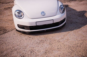 Maxton frontsplitter til Volkswagen Beetle – blank sort – billede 2 af 5