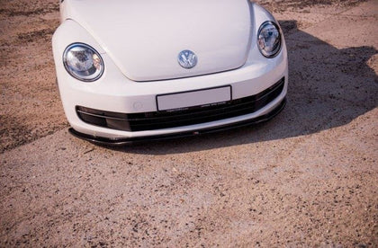 Maxton frontsplitter til Volkswagen Beetle – blank sort – billede 2 af 5