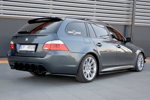 Maxton side splitters til BMW 5 E60/E61 M-PACK – blank sort – billede 3 af 5
