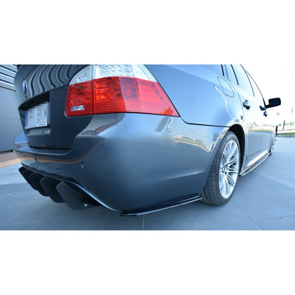 Maxton side splitters til BMW 5 E60/E61 M-PACK – blank sort – billede 1 af 5