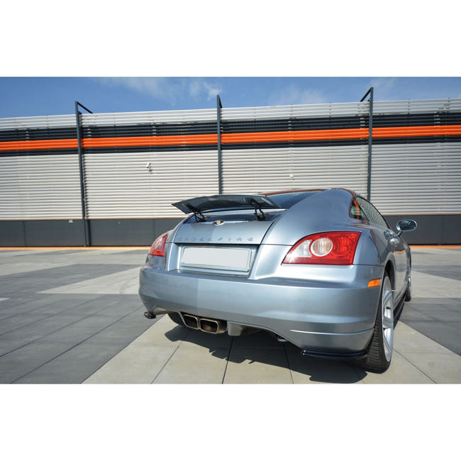 Maxton side splitters til Chrysler Crossfire – blank sort – billede 2 af 4