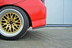 Maxton rear side splitters til Honda Jazz Mk1 – blank sort – billede 3 af 4
