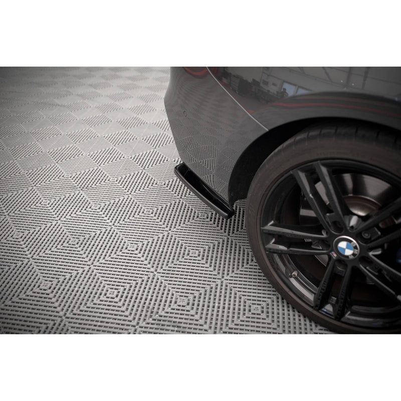 Maxton side splitters til BMW 1 F20/F21 M-Power Facelift – blank sort – billede 3 af 5