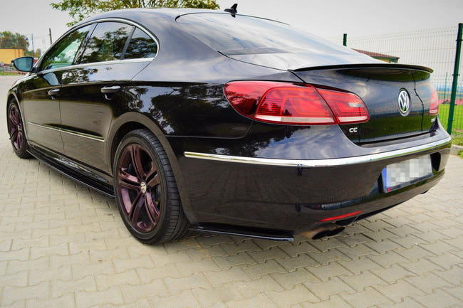Maxton side splitters til Volkswagen CC R-LINE – blank sort – billede 2 af 2