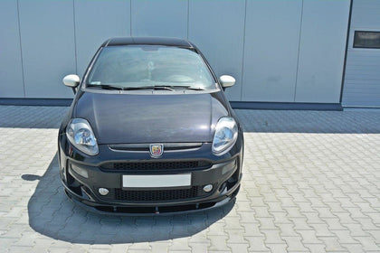 Maxton frontsplitter til Abarth Punto Evo – blank sort – billede 3 af 6