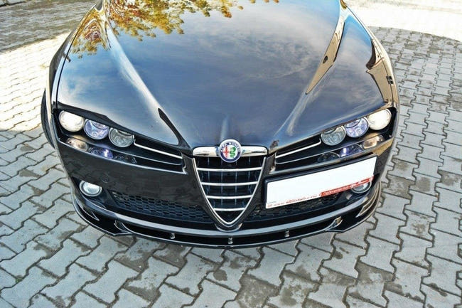 Maxton frontsplitter til Alfa Romeo 159 – blank sort – billede 2 af 5