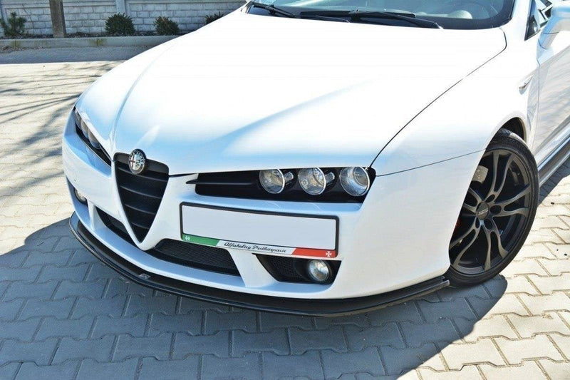 Maxton frontsplitter til Alfa Romeo Brera – blank sort – billede 1 af 8