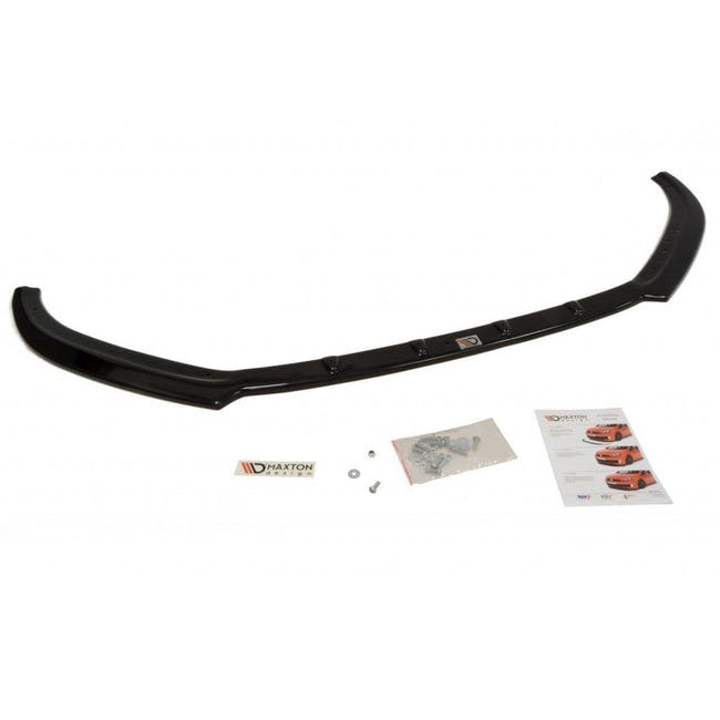 Maxton frontsplitter til Audi A1 8X – blank sort – billede 2 af 2