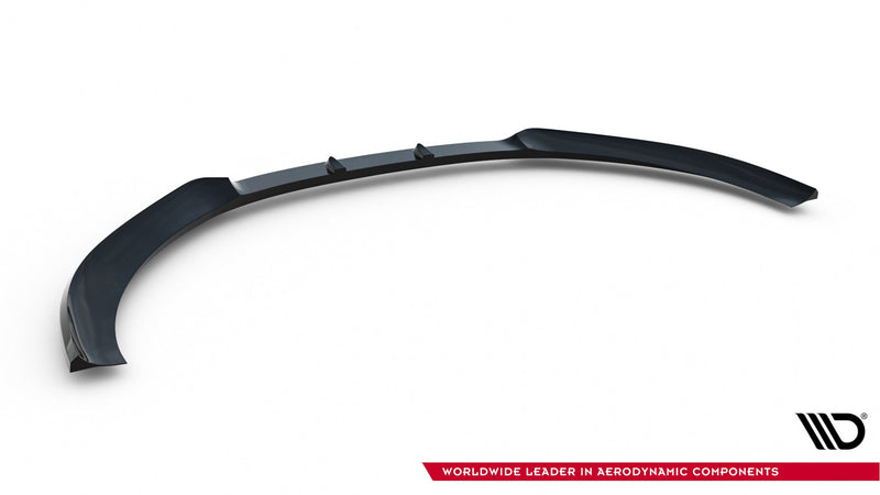 Maxton frontsplitter til Audi A3 8P Facelift – blank sort – billede 5 af 5