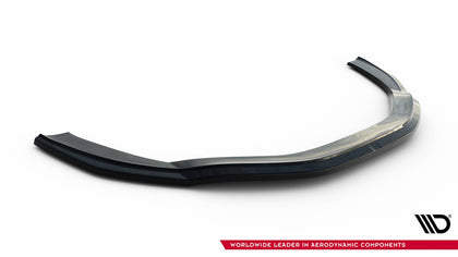 Maxton frontsplitter til Audi A8 D4 – blank sort – billede 4 af 5