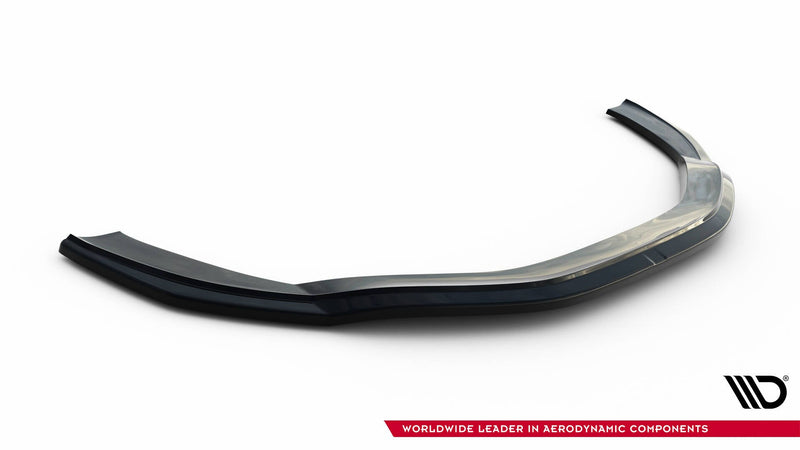 Maxton frontsplitter til Audi A8 D4 – blank sort – billede 4 af 5