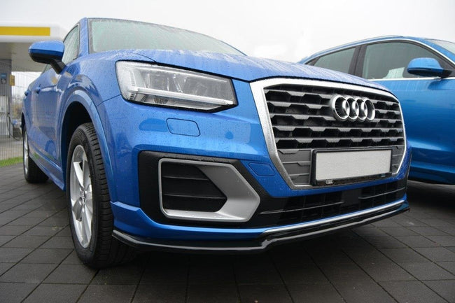 Maxton frontsplitter til Audi Q2 Mk.1 – blank sort – billede 1 af 4