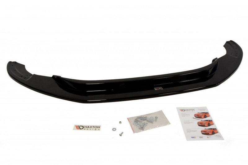 Maxton frontsplitter til Audi R8 Mk.1 – blank sort – billede 4 af 5