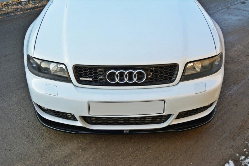 Maxton frontsplitter til Audi RS4 Avant B5 – blank sort – billede 2 af 4