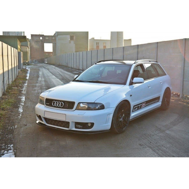 Maxton frontsplitter til Audi RS4 Avant B5 – blank sort – billede 1 af 4