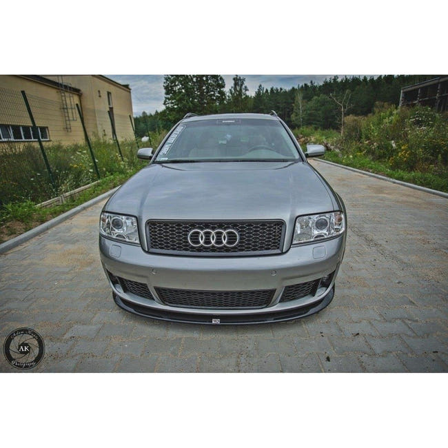 Maxton frontsplitter til Audi RS6 C5 – blank sort – billede 2 af 5