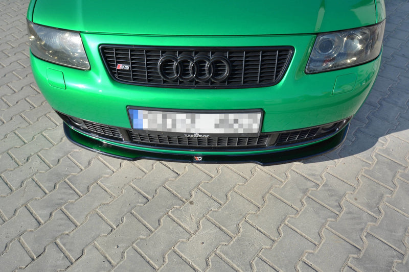 Maxton frontsplitter til Audi S3 8L – blank sort – billede 2 af 6