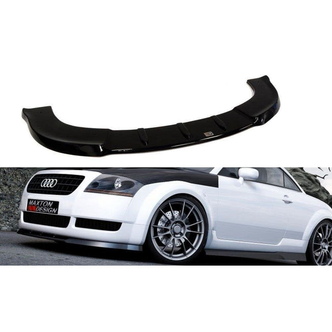 Maxton frontsplitter til Audi TT 8N – blank sort – billede 1 af 2