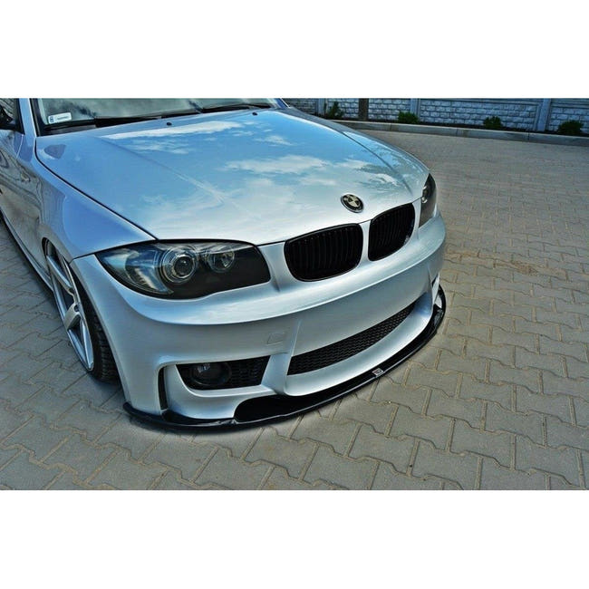Maxton frontsplitter til BMW 1 E87 M-Design – blank sort – billede 1 af 5