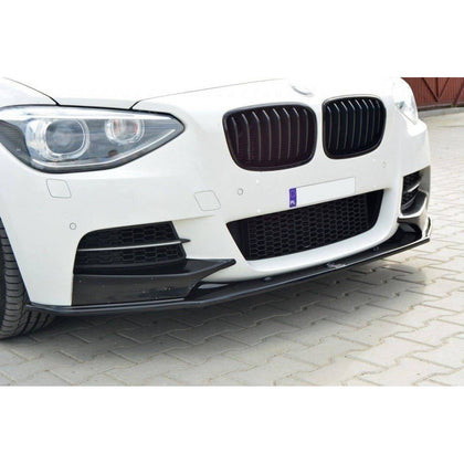 Maxton frontsplitter til BMW 1 F20/F21 M-Power – blank sort – billede 3 af 5