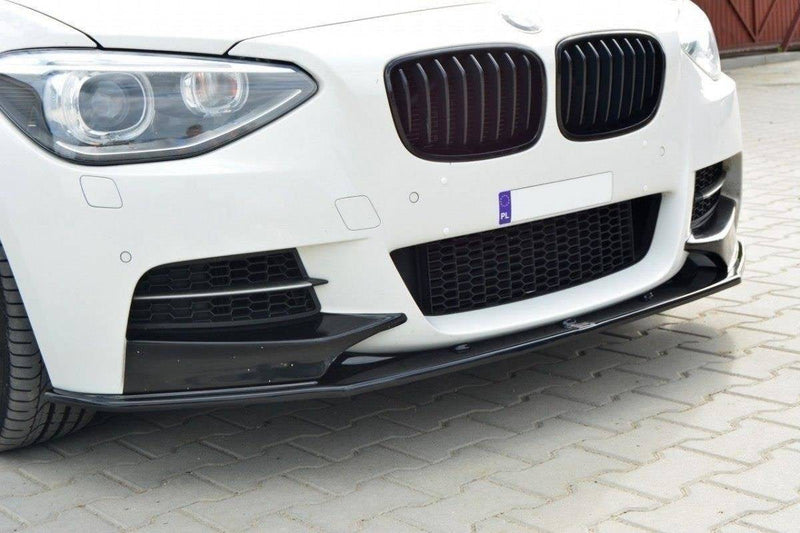 Maxton frontsplitter til BMW 1 F20/F21 M-Power – blank sort – billede 3 af 5